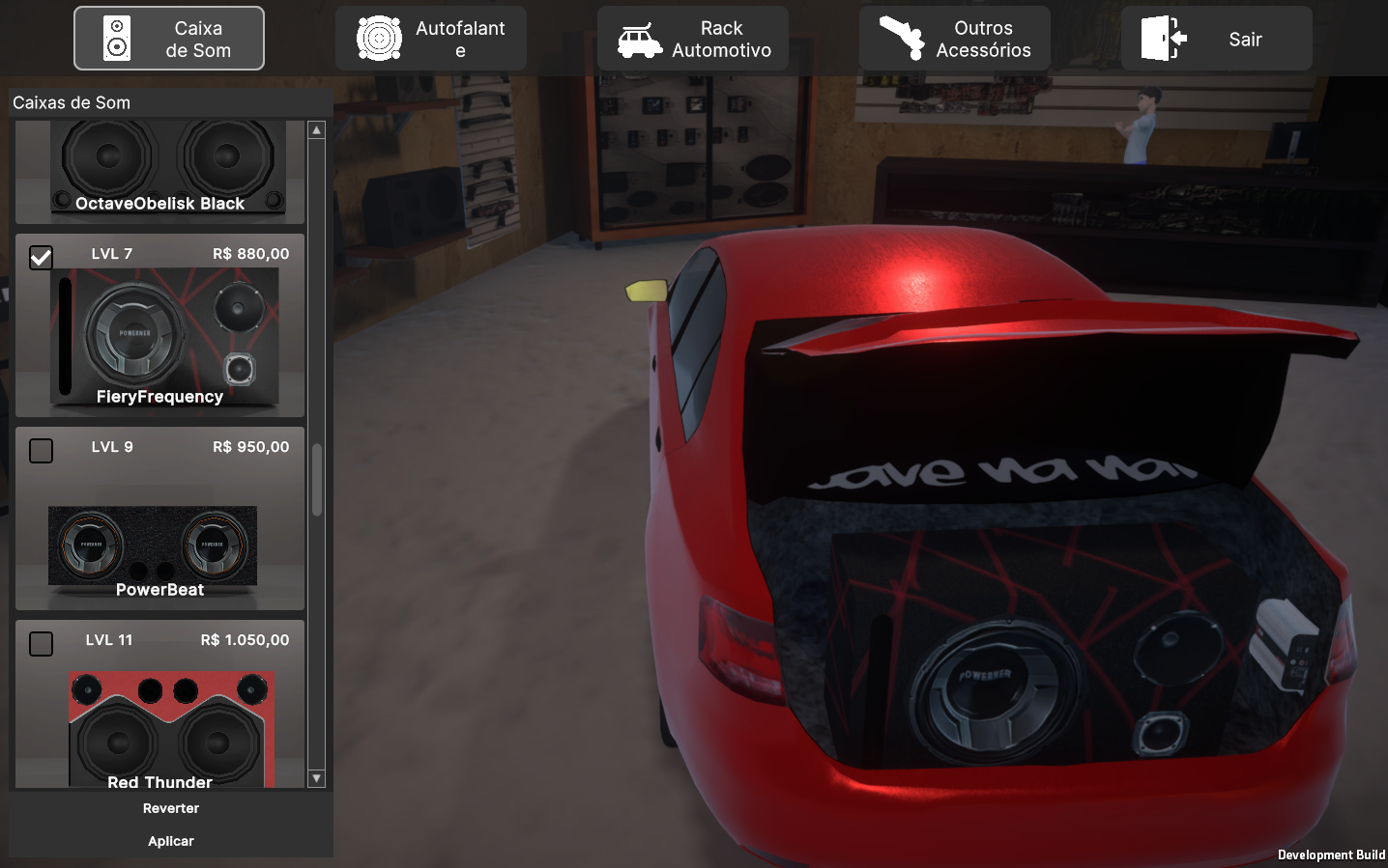 Body kit instalado